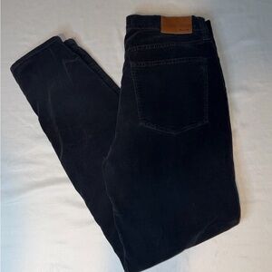 Madewell 9” High Rise Skinny Jeans Women’s 28 Black Denim Stretch